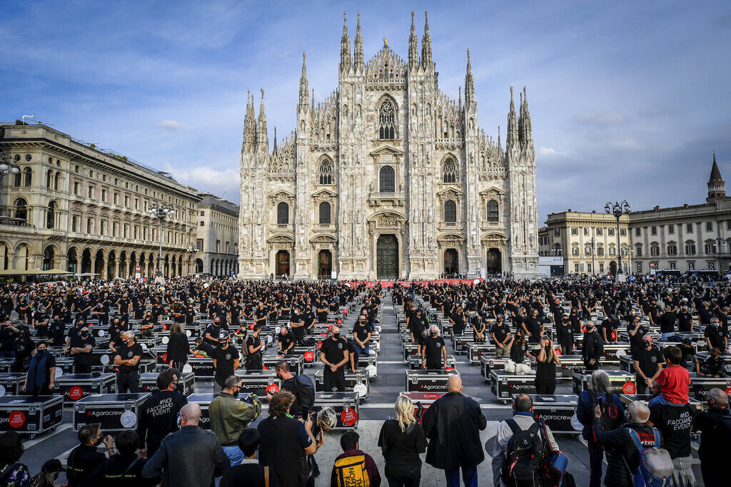 APTOPIX Virus Outbreak Italy